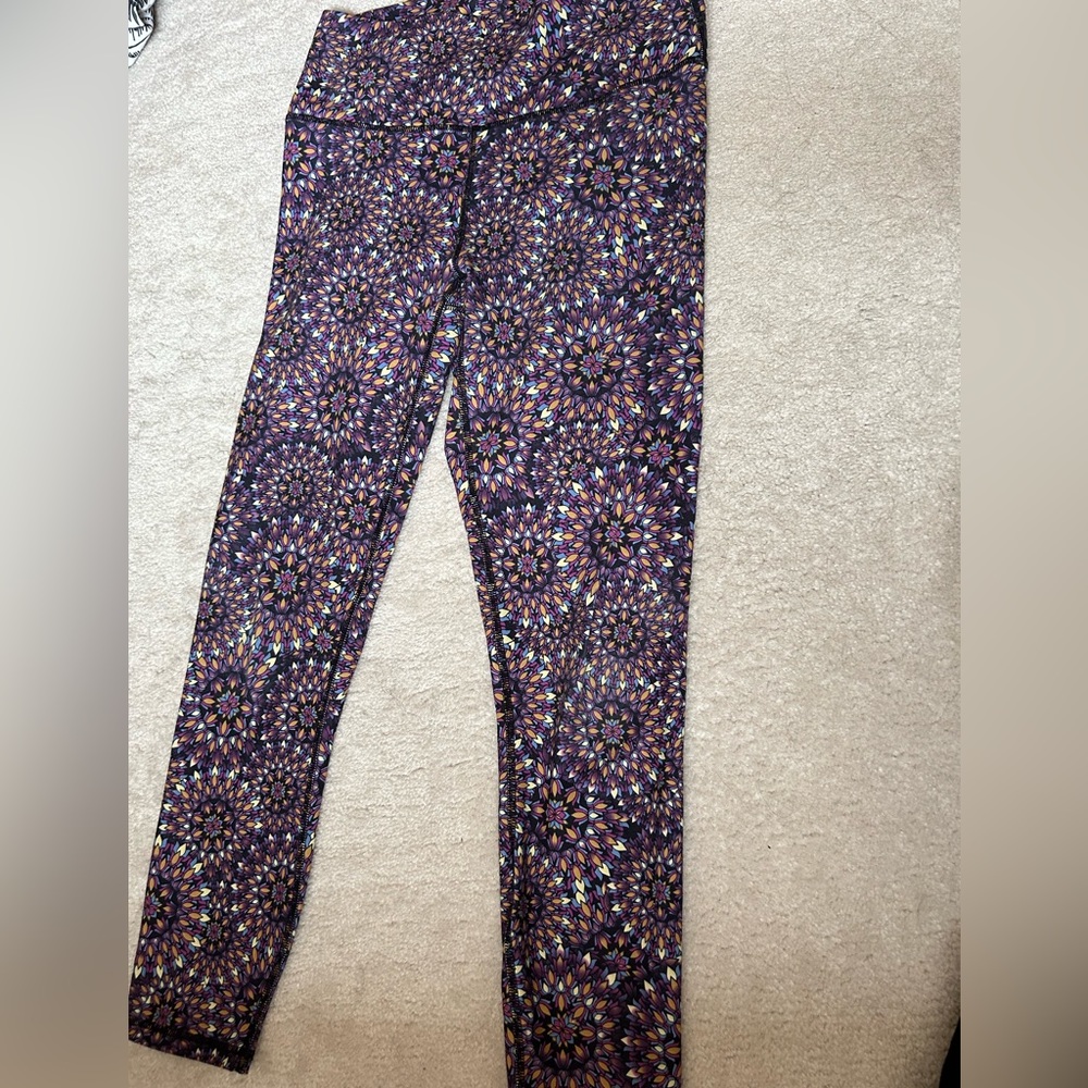 2 FOR $30 Fabletics leggings in multicolour print